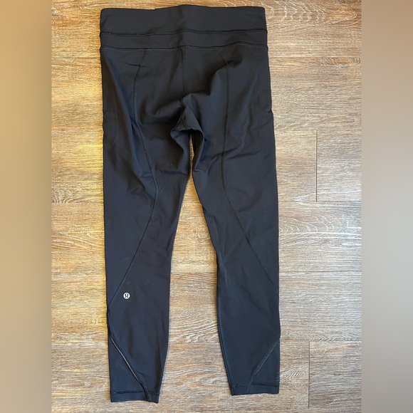 lululemon athletica Black Leggings mesh - Picture 3 of 4
